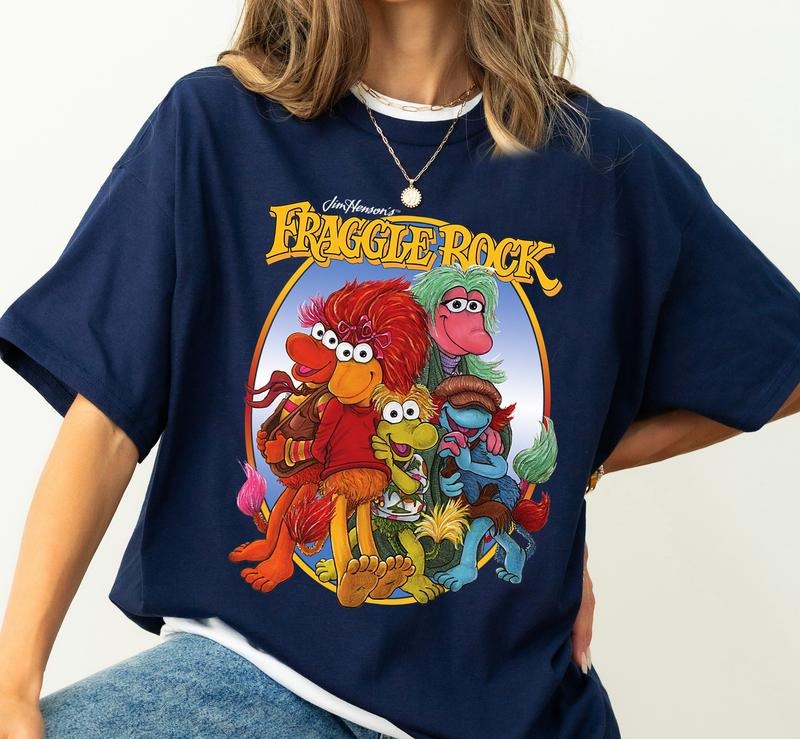 Fraggle Rock The Muppets Group Hug Shirt, DN Trip Outfits Trending Funny Quote Shirt
