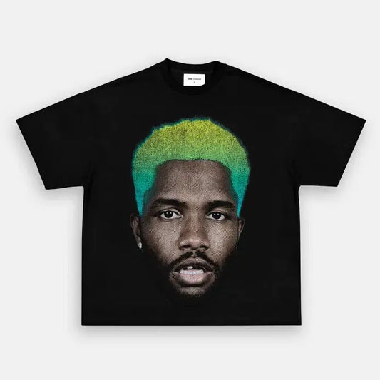 Frank Green Hair Big Face Shirt, Rap Tour Shirt