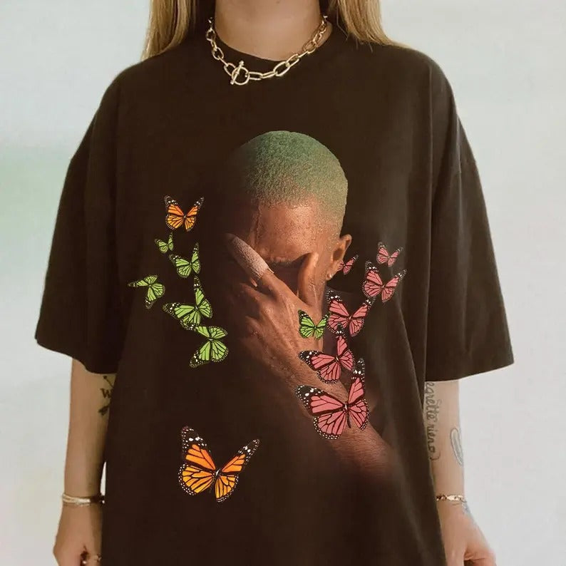 Frank Ocean T Shirt Goat Crew Frank Vintage T-Shirt Fashionable Casual Cotton T-Shirt T Shirts Top Menswear Underwear Tshirt