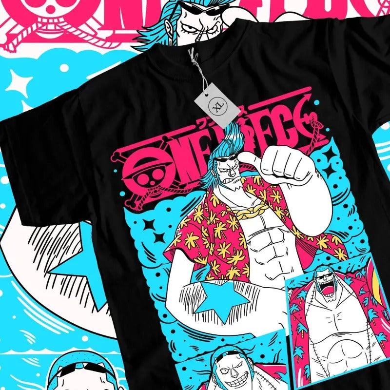 Franky T-shirt One Piece Manga Anime Unisex T-shirt