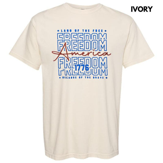 Freedom Puff Comfort Colors T-Shirt