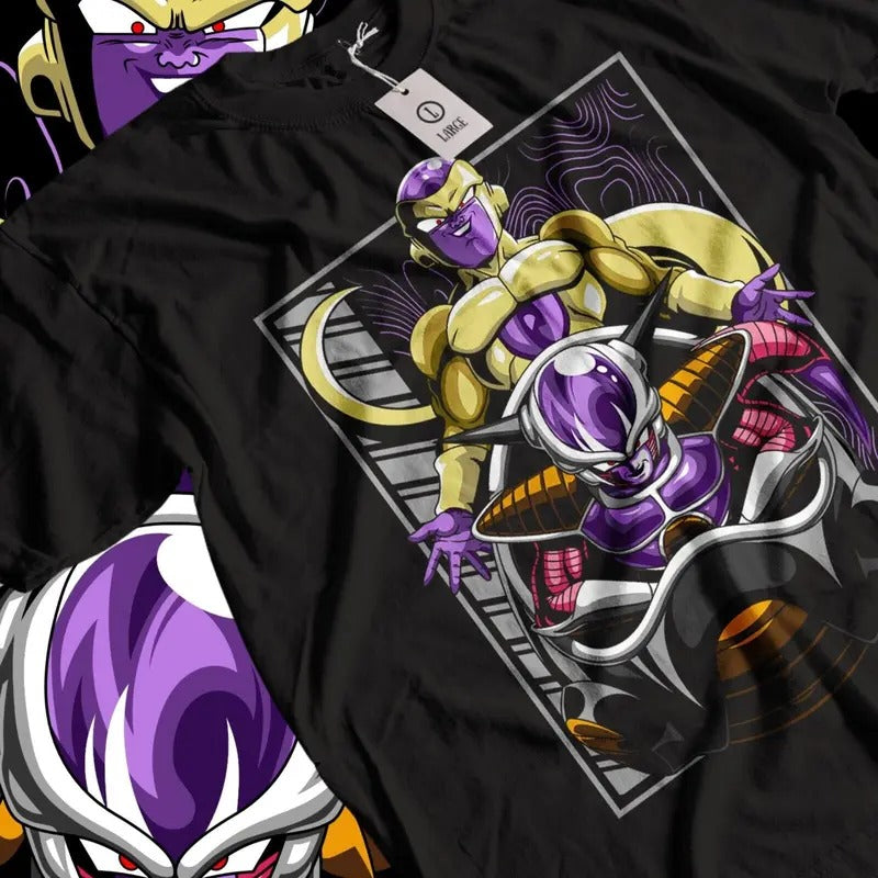 Freezer T Shirt Dragon Ball Z Shirt Anime Cosplay Clothing Manga Japanese Tee Unisex Full Size