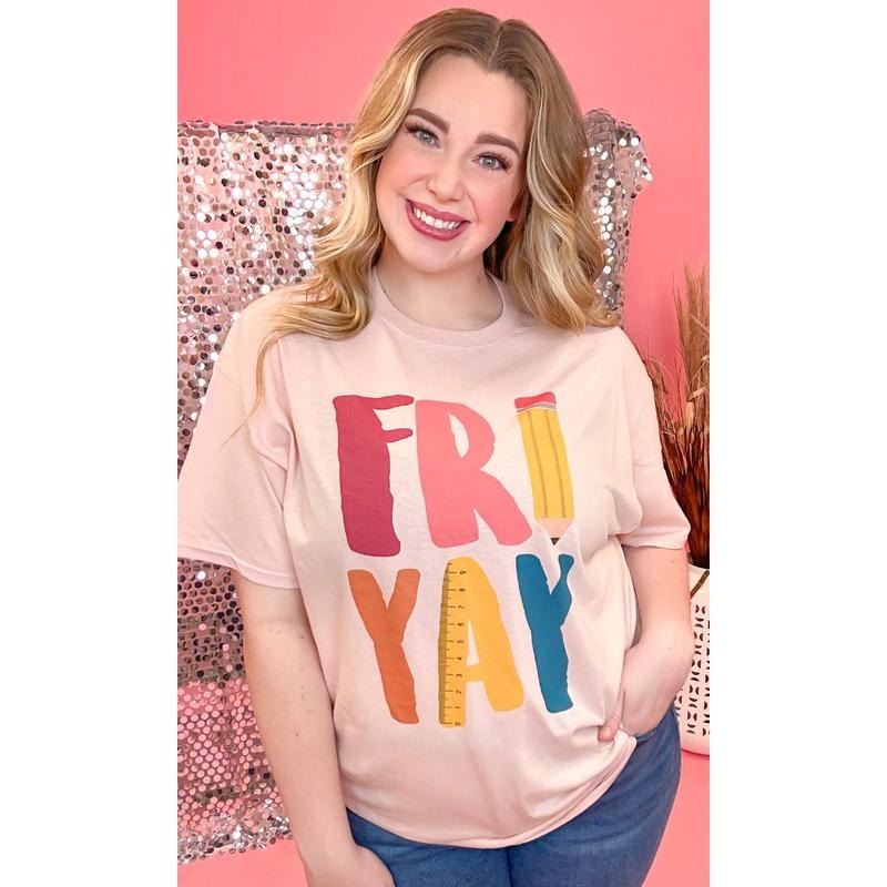 Fri-Yay Ruler Graphic T-Shirt
