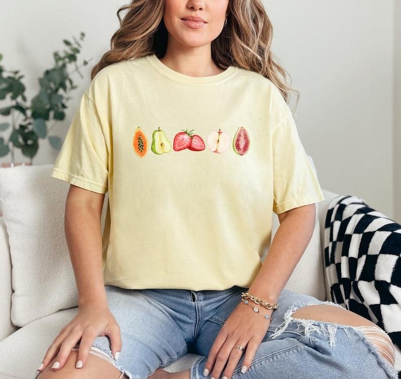 Fruity Shirt, Funny Pride T-Shirt, LGBTQ Shirt, Sapphic Shirt, Subtle Lesbian Shirt, Funny Lesbian, Gifts for WLW LGBTQ+, Funny Gay Tshirt Hoodie, T-shirt and sweater
