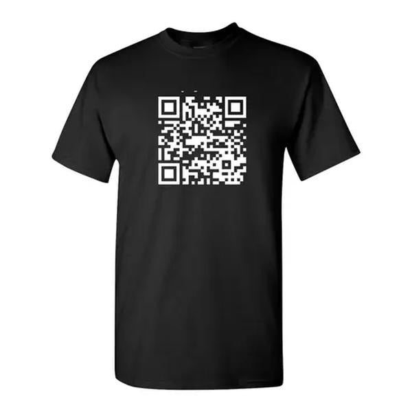 Funny "FU" QR Code Men's T-Shirt, Gifts T-Shirt