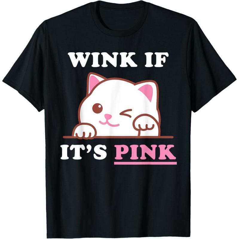 Funny Adult Humor Cute Cat Cool Pink Shocker Dirty Sex Quote T-Shirt made in usa