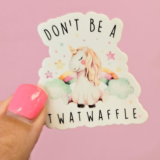 Funny Adult Unicorn Sticker