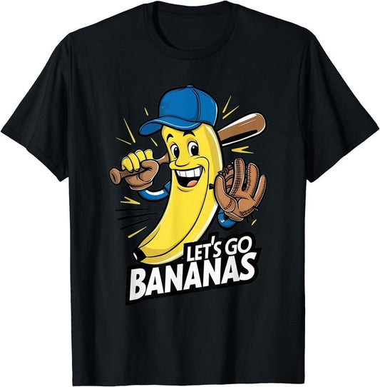 Funny Banana Shirts Gift Shirts, Lets Go Bananas T-Shirt | Unisex Cotton Tee Gift, Crewneck, Short Sleeve