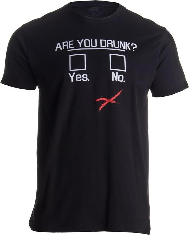 Funny Bar Shirts, You Drunk Beer Drinking T-Shirt Menswear Top | Funny Shirts For Night Out Casual Classic