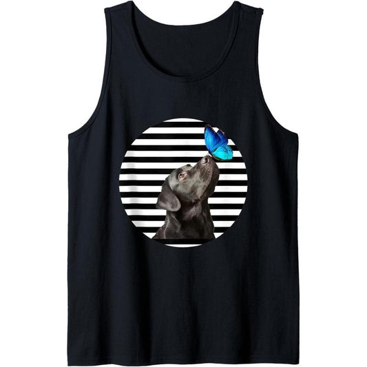Funny Black Labrador Retriever Lab Dog Owner Pet Animal Tank Top MADE IN USA