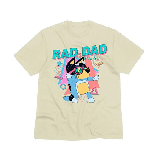 Funny Bluey Dad Shirt  DRG, Fathers Day Gift DRG, Family Matching Shirts, Bandit Dad DRG, Trending Popular Shirt DRG, Retro 90s Nostalgia DRG