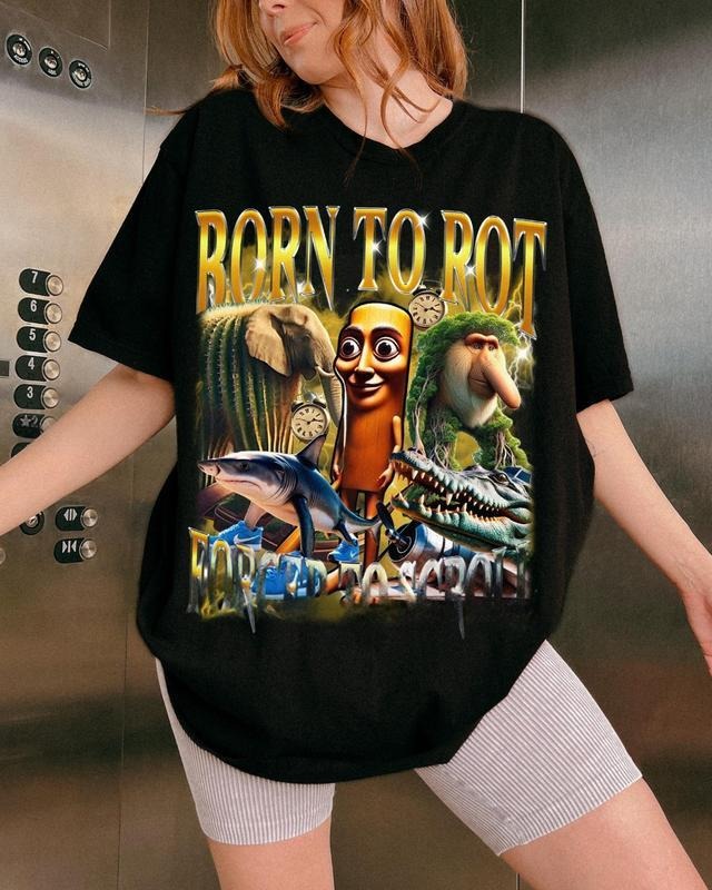 Funny Brainrot italian meme 90s vintage t-shirt, brainrot meme bootleg t-shirt, Bombardino Crocodilo, Trulalero Trulala brainrot vintage, Gift for Mom, Menswear Top, women top, Gift For menswear