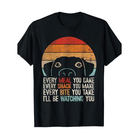 Funny Dog, Retro Dog, Dog Owner, Dog Humor, Dog Lover T-Shirt - 220g  made in usa