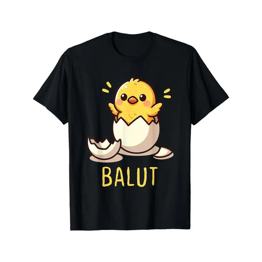 Funny Filipino Balut Shirt - Balut Eggs Funny Philippines Men's Classic Patterned Pure Cotton Round Neck Short Sleeve Tee - Timeless Designs made in usa