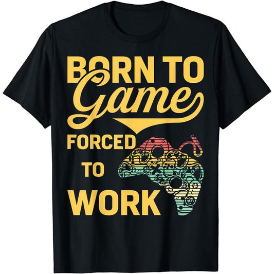 Funny Gamer Shirts, Special Gifts For Gamers, Video Gamer T-Shirt Funny for Video Game Players Men Boys T-Shirt Menswear Top Casual