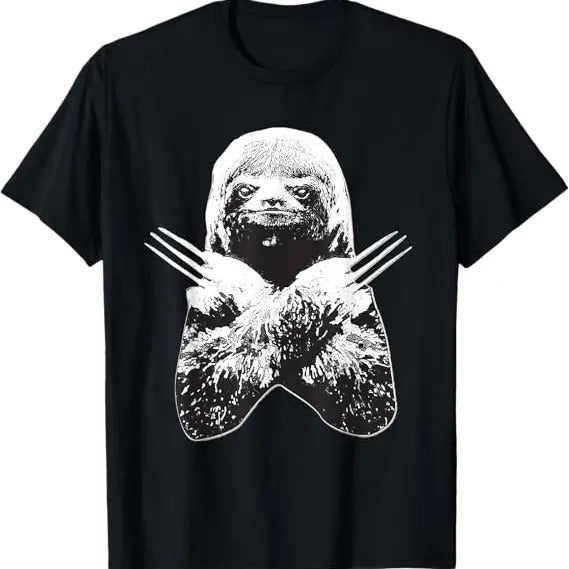 Funny Halloween Shirts For Men, Sloth Slotherine Halloween Costume Graphic Fighting T-Shirt Menswear - Available from size S to 5XL