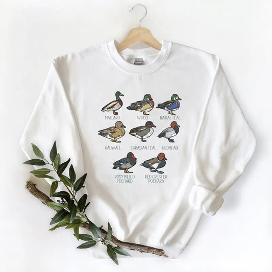Funny Mallard Duck Waterfowl sweatshirt Unisex T-shirt, hoodie, Cotton, Gifts Duck Fabric, Hunting Season 2025 to 2026