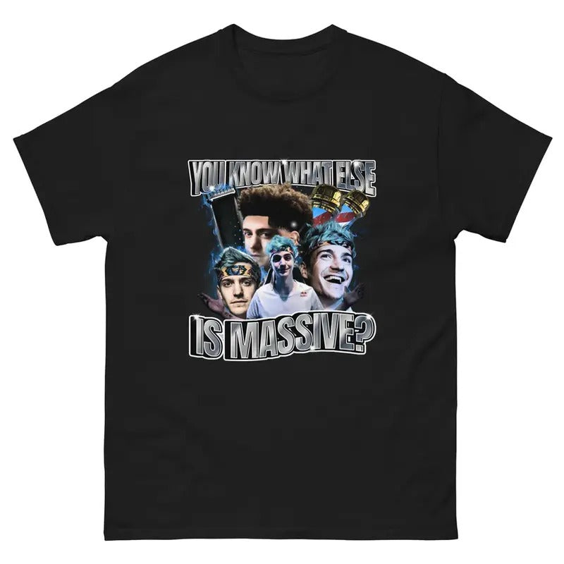 Funny Meme Low Taper Fade Meme Shirt, You Know What Else Is Massive Brainrot Funny Ninja Graphic Tee, Those Who Know Merch, Unisex Classic Cotton Tee