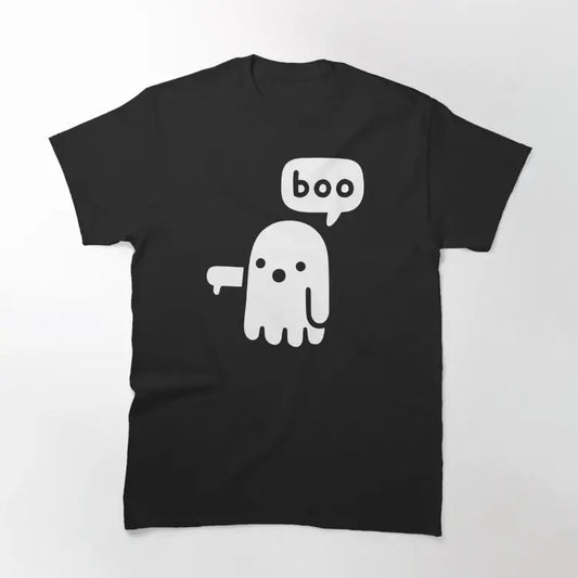 Funny Meme Shirt, Ghost Of Disapproval Classic T-Shirt Casual Fabric