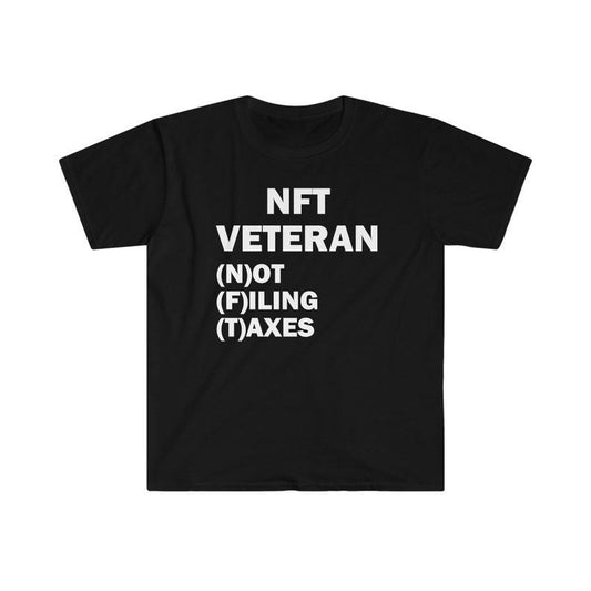 Funny Meme Shirt, N.F.T Veteran Tee, Gift Unisex T-Shirt