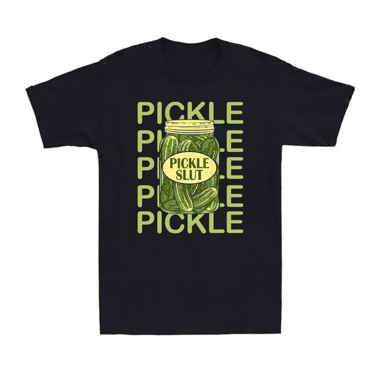 Funny Meme Shirt, Pickle Sl*t Who Loves Pickles Tee, Gift Unisex T-Shirt