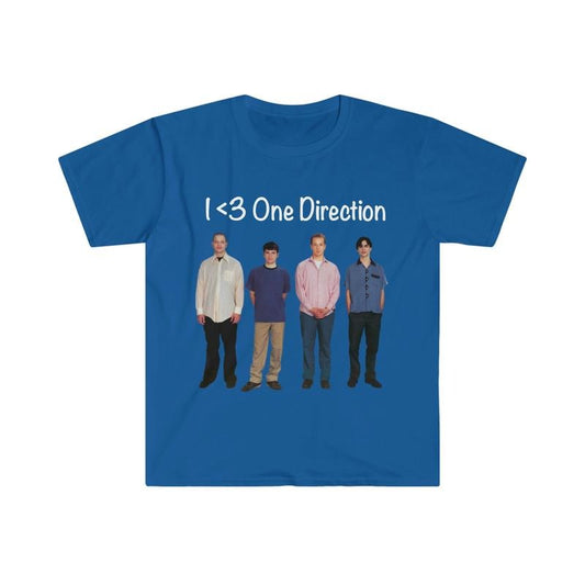 Funny Meme Tshirt One Direction Weezer Tee I Love Heart 1d Parody Joke Tee Gift Shirt Pun Gift For Him Gift For Her Gift For Them  sweater