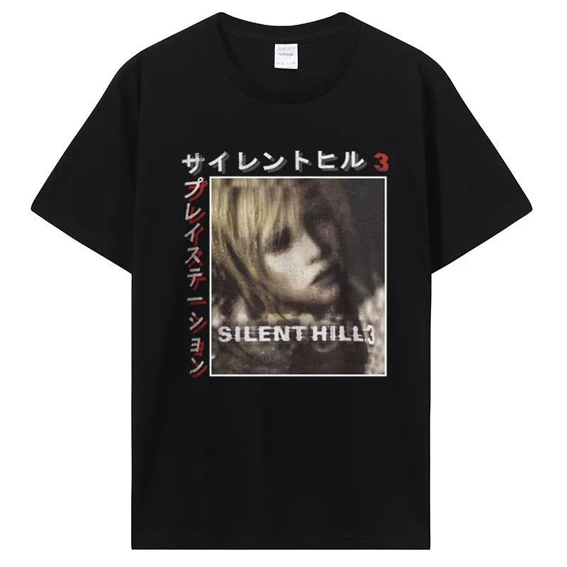 Funny New Silent Hill 3 Classic T-Shirt, Boys Tees Men Cotton T Shirt, Aldult Unisex, Print Tee Shirt, Fashion Casual Streetwear