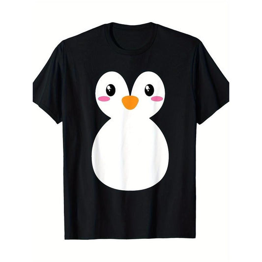 Funny Penguin says zookeeper animals love penguin T-shirts, men's T-shirts Made in USA