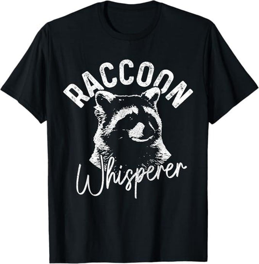 Funny Raccoon Shirt, Raccoon Whisperer Racoon Street Cat Funny T-Shirt For Men - Available from size S to 5XL Vintage Raccoon