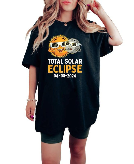 Funny Solar Eclipse T Shirt, April 8th 2024 Shirt, Astronomy Shirt, Celestial T Shirt, Eclipse Shirts, Total Solar Eclipse, Unisex T-Shirt, Gifts For Eclipse Lovers, Short Sleeve Tee Shirt, Gifts For Birthday Fit Top