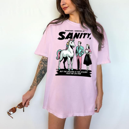 Funny Unicorn - T-Shirt, Unisex T-Shirt, Funny Tee, Comfortable Shirt