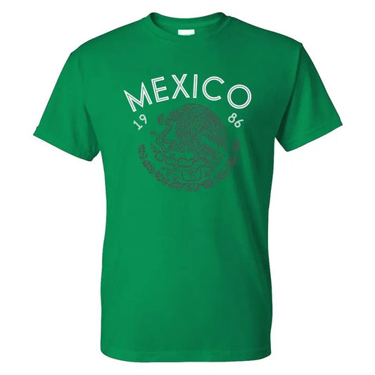 Futbol Soccer Mexicano Mexico 1986 T-Shirt Casual Classic