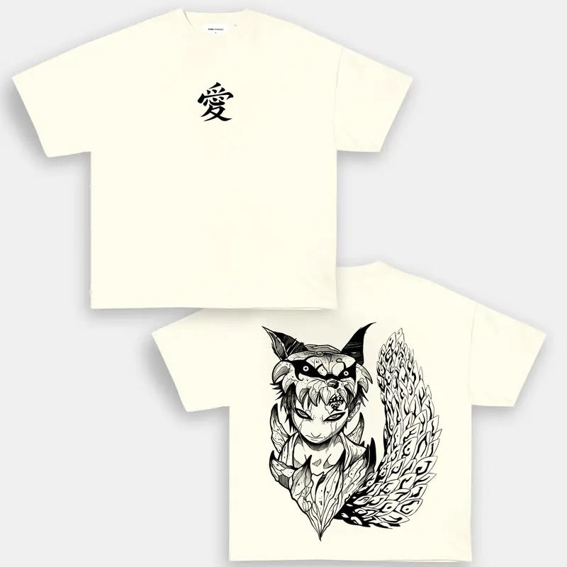 Gaara vintage T-Shirt, Streetwear T-Shirt, Naruto Anime T-Shirt T-shirt Hoodies & Sweatshirts
