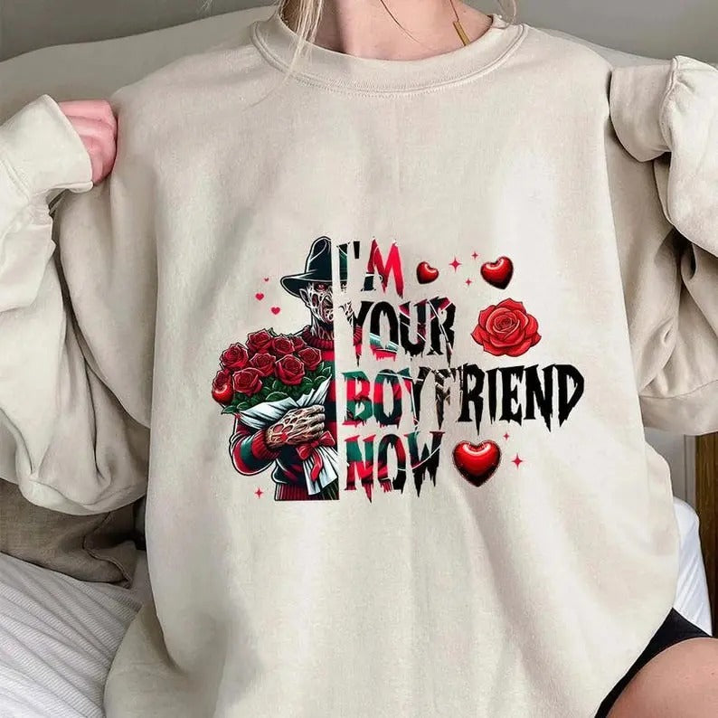 Galentine's Gang Crewneck Sweatshirt, Valentine's Day Movies Hoodies, Valentine Graphic Tees