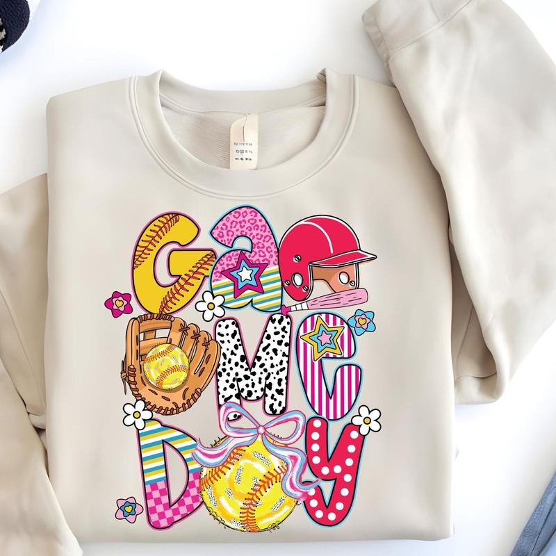 Game Day Softball Shirt, Leopard Print Softball Shirt, Retro Checkered Softball Shirt, 90s Mama Game Day, Softball Mom Shirt, Game Day Vibes