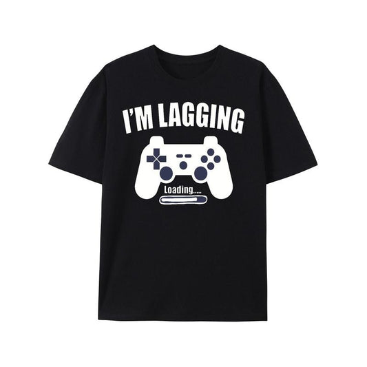 Game On! Gaming T Shirt Vibrant Game Console Graphic Print, Ultra-Casual Short Sleeve Tee Perfect for Male Gamers, Ideal for Summer Spring Fall, Great Gift for Friends and Family, Everyday Wear Tops made in usastyle{n002}2