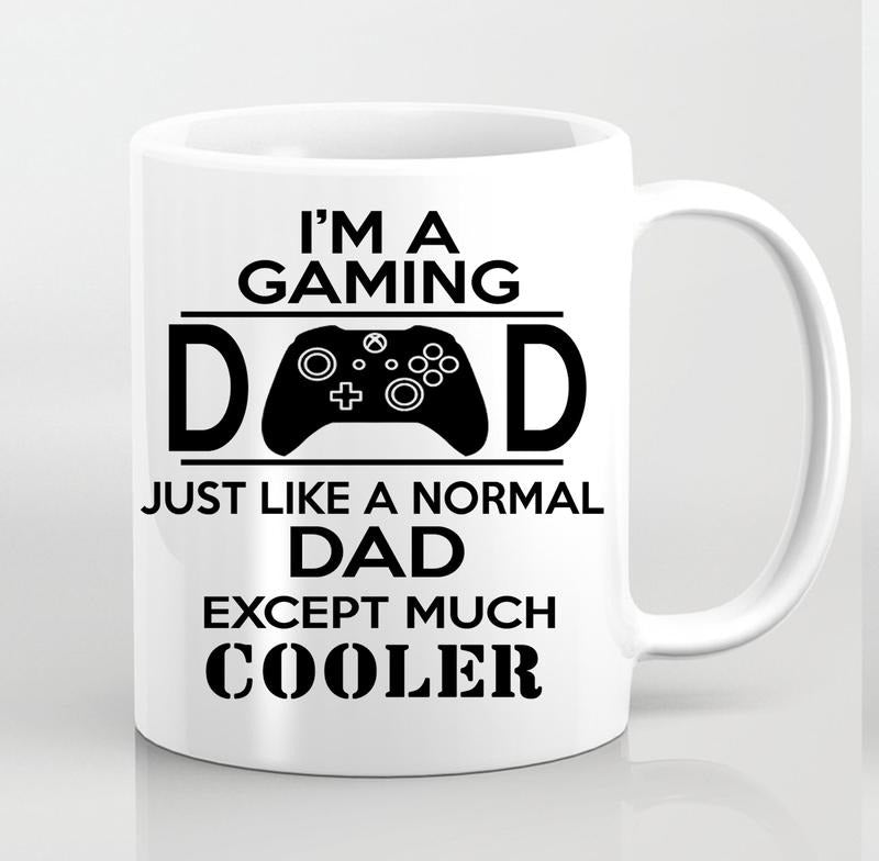 Gaming Dad Mug, Fathers Day Gift, Gamer Dad Gift, Retro Video Game Mug, Gaming Dad Mug, Dad Gamer, Novelty Coffee Mug, 1 15oz Ceramic Cup, Gifts For Him, Gifts For Birthday Fathers Day