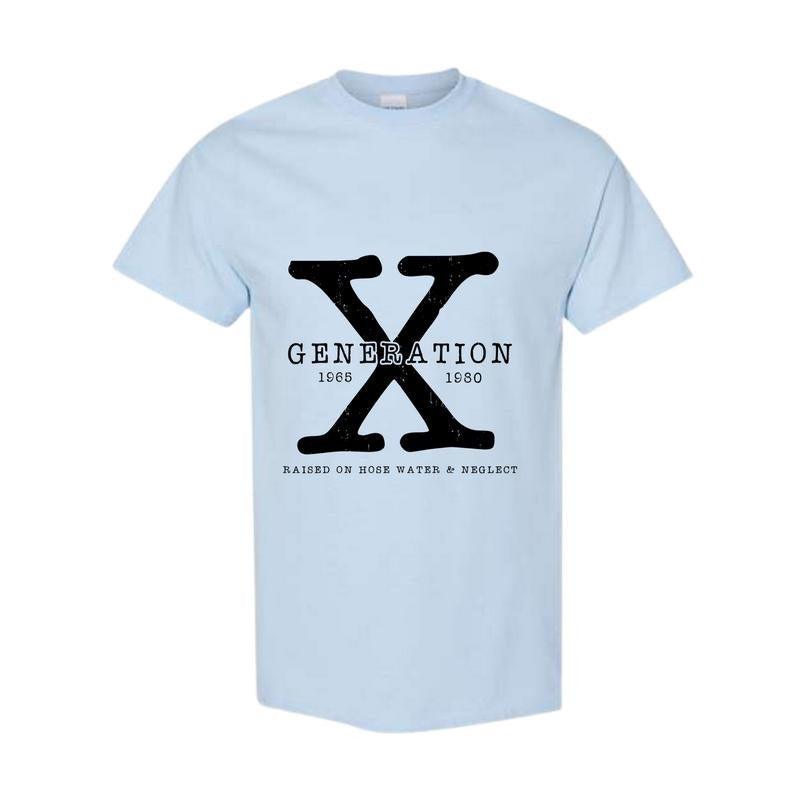 Gen-X Unisex T-Shirt, Trending T-shirt, Summer Tee, Full Color