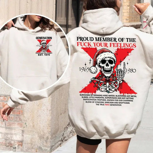 Generation X Custom Year T-Shirt - 100% Cotton Classic Holiday Top for Men - Stylish Love Sweatshirt Hoodie Full Sizes, For Men Menswear Collar