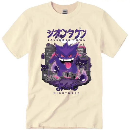 Gengar Legends Lavender Town T-shirt New Vintage Unisex Cotton Tee Sweatshirt, Hoodie, Comfort Colors