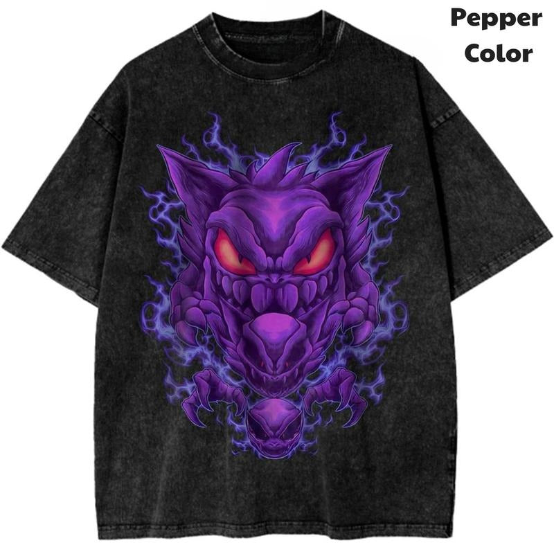 Gengar T-Shirt, Gatsly Shirts, Haunter Shirt, Pokemon T-Shirt, Pokemon Shirts, Anime Manga Shirt, Unisex T-Shirt, Gift For Fan Pokemon