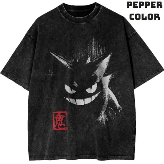 Gengar Vintage Graphic Tees, Pokémon T-Shirt, Pokemon Shirts, Vacation Outfits, Unisex Anime Manga Shirt Top Menswear Womenswear Streetwear