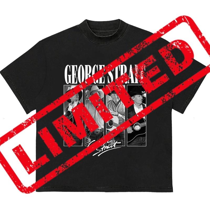 Geogre Strait Country Star T-Shirt Casual, Comfy, and Stylish Everyday Graphic Tee