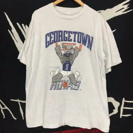 Georgetown Hoyas Vintage 90s NCAA Basketball Shirt