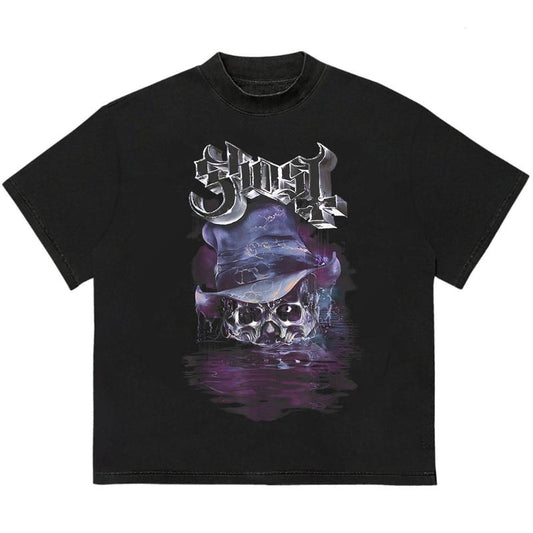 Ghosstt BC Skeletourtour World Tour 2025 T-Shirt Cozy Graphic T-Shirt for Chilly Days