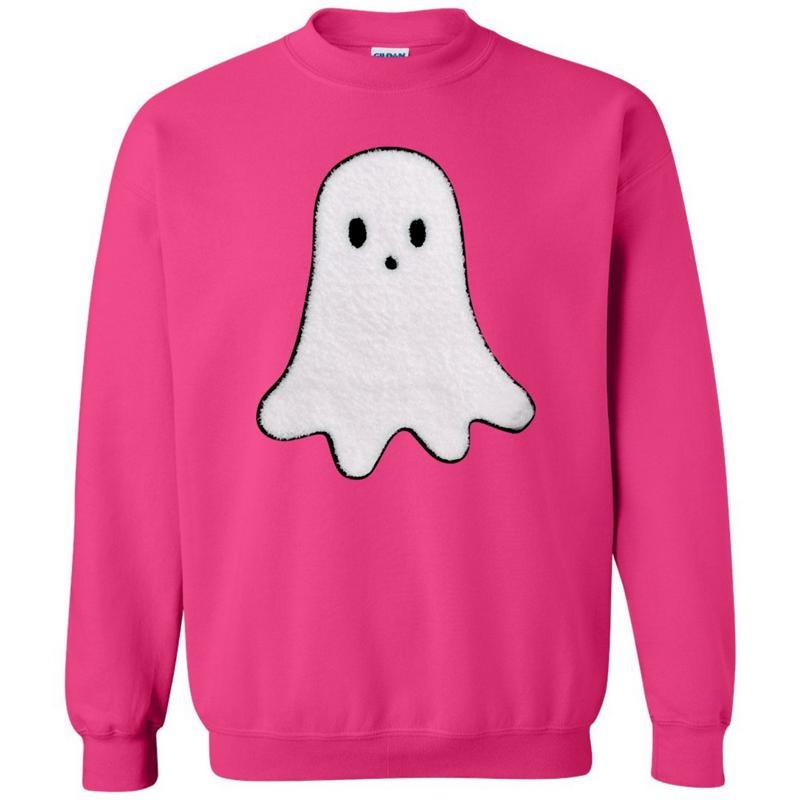 Ghost Fluffy Patch Sweatshirt