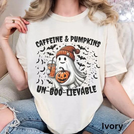 Ghost Shirt Spooky Shirt Halloween T Shirt Cute Halloween Shirt Retro Halloween Shirt For Women Spooky Season Shirt Halloween Lover Gift