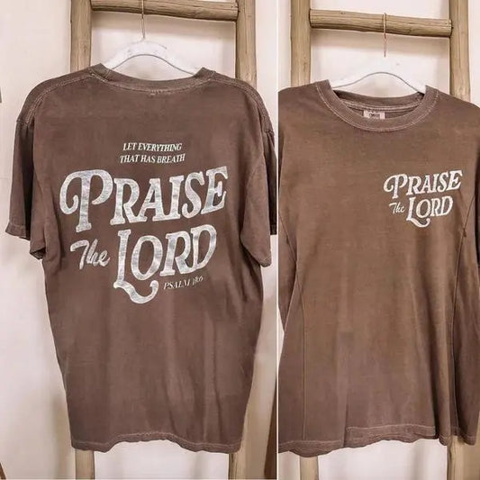 Giftifymama Let Every Breath Praise The Lord Nursing shirt