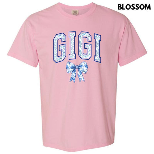 Gigi Ginger Jar Florals Comfort Colors T-Shirt 'NLB'