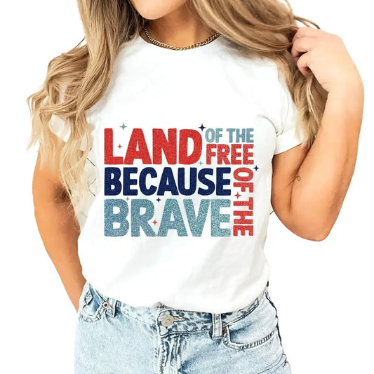 Glitter Memorial Day Shirt, American Flag, Stars And Stripes, Retro 4th Of July, Usa America Shirt, Military Veteran Shirt, Unisex T-Shirt, Short Sleeve Tee Shirt, Gifts For Birthday